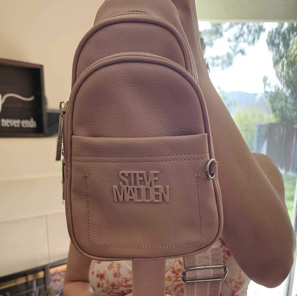 Steve Madden Blush Pink Sling Bag New No Tags Never Used